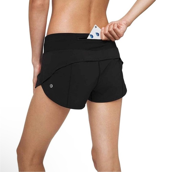 lululemon athletica Pants - Lululemon Speed Up Short in Black Size 8